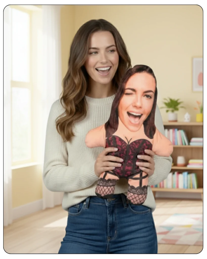 Διασκεδαστικό μαξιλαράκι Mini Εγώ με φωτογραφία