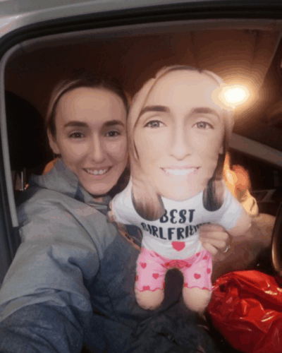 Click to view full screen Μίνι Εγώ – Προσωποποιημένο Μαξιλάρι με Πρόσωπο photo review