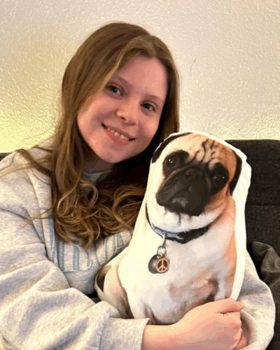 Προσωποποιημένο Μαξιλάρι με Φωτογραφία & Σχήμα Αγαπίνο photo review